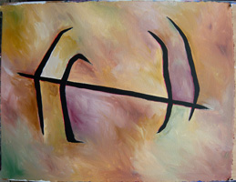 John Bloom - Acrylic on Paper & Linen