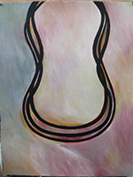 John Bloom - Acrylic on Paper & Linen