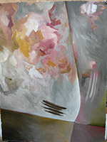 John Bloom - Acrylic on Paper & Linen