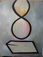 John Bloom - Acrylic on Paper & Linen