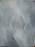 John Bloom - Acrylic on Paper & Linen