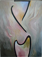 John Bloom - Acrylic on Paper & Linen